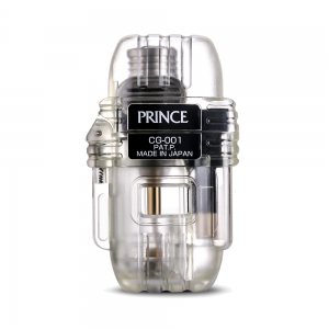 CG-001C PRINCE Torch Cigar Lighter - 日本王子口袋噴射火焰雪茄打火機 (透明)